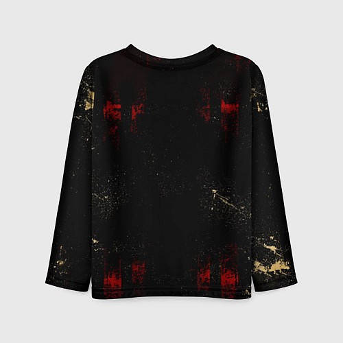 Детский лонгслив Наездница конный спорт / 3D-принт – фото 2