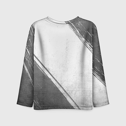 Детский лонгслив Suzuki - white gradient вертикально / 3D-принт – фото 2