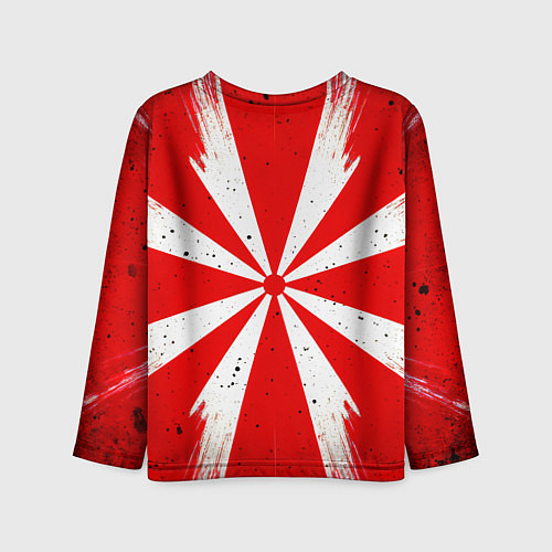 Детский лонгслив Красная мишень / 3D-принт – фото 2