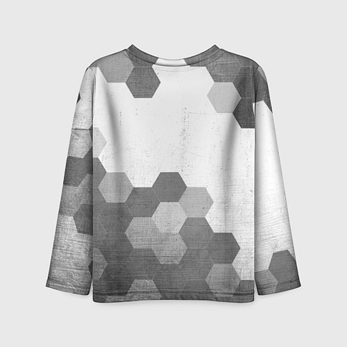 Детский лонгслив Skoda - white gradient посередине / 3D-принт – фото 2