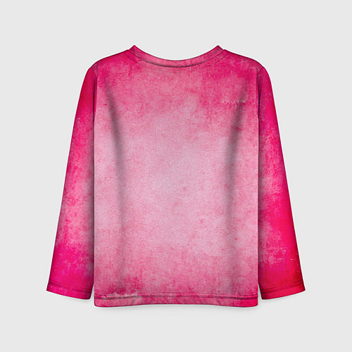 Детский лонгслив Спортивная гимнастика на розовом / 3D-принт – фото 2
