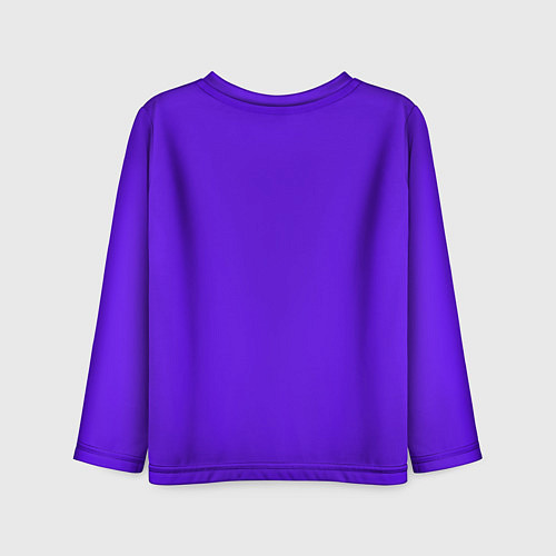 Детский лонгслив Street Y2K girl violet / 3D-принт – фото 2