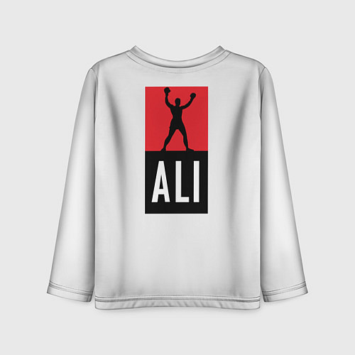 Детский лонгслив Young Muhammad Ali / 3D-принт – фото 2