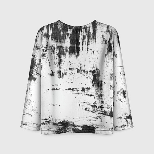 Детский лонгслив Color black and white / 3D-принт – фото 2