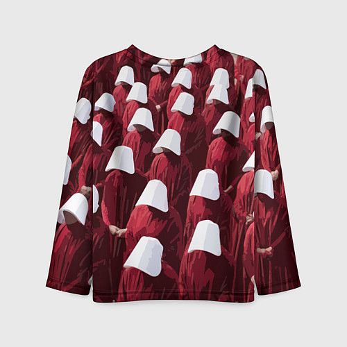 Детский лонгслив Рассказ служанки паттерн / 3D-принт – фото 2