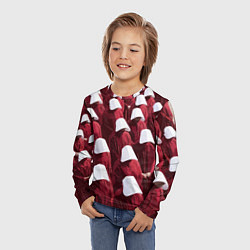 Лонгслив детский Рассказ служанки паттерн, цвет: 3D-принт — фото 2