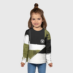 Лонгслив детский Changan логотип, цвет: 3D-принт — фото 2