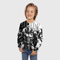 Лонгслив детский Doom guy and demons, цвет: 3D-принт — фото 2