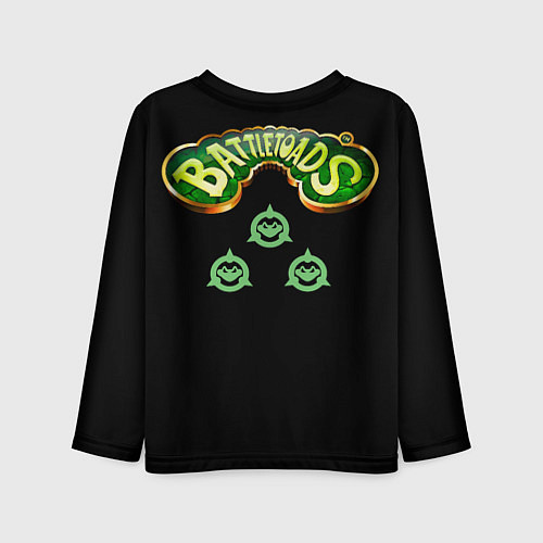 Детский лонгслив Battletoads trio / 3D-принт – фото 2