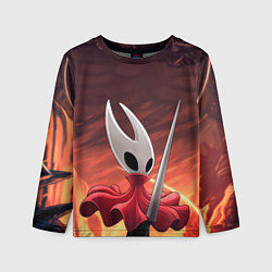 Лонгслив детский Полый рыцарь Hollow knight silksong, цвет: 3D-принт