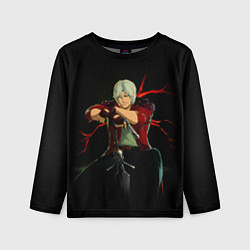 Лонгслив детский Дьявол может плакать - Dmc данте на чиле, цвет: 3D-принт