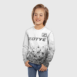 Лонгслив детский Zotye - white gradient посередине, цвет: 3D-принт — фото 2