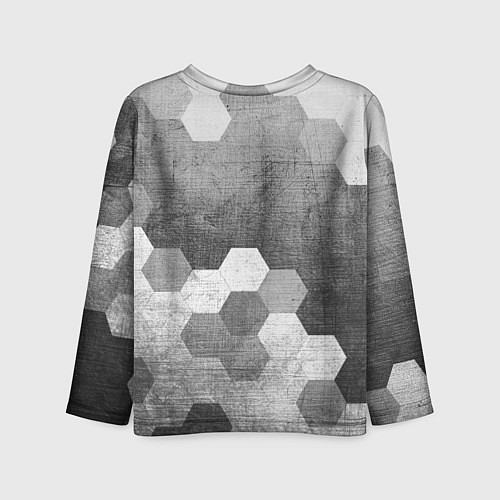 Детский лонгслив Among Us - grey gradient посередине / 3D-принт – фото 2