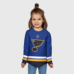 Лонгслив детский St Louis Blues - NHL team, цвет: 3D-принт — фото 2