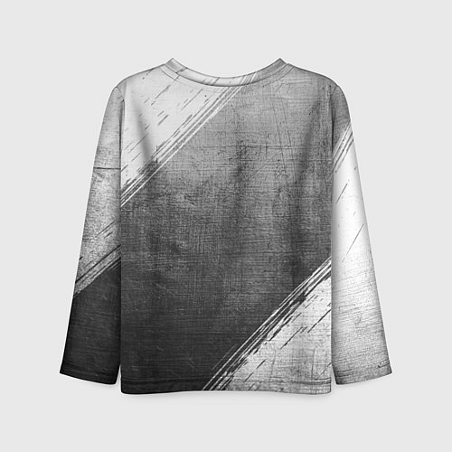 Детский лонгслив FAW - grey gradient / 3D-принт – фото 2