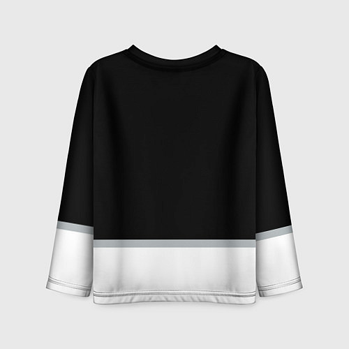 Детский лонгслив Лос Анджелес Кингз хоккей / 3D-принт – фото 2