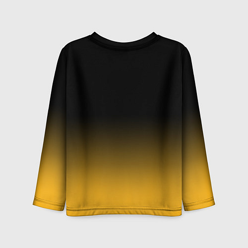 Детский лонгслив Бостон Брюинз - градиент / 3D-принт – фото 2