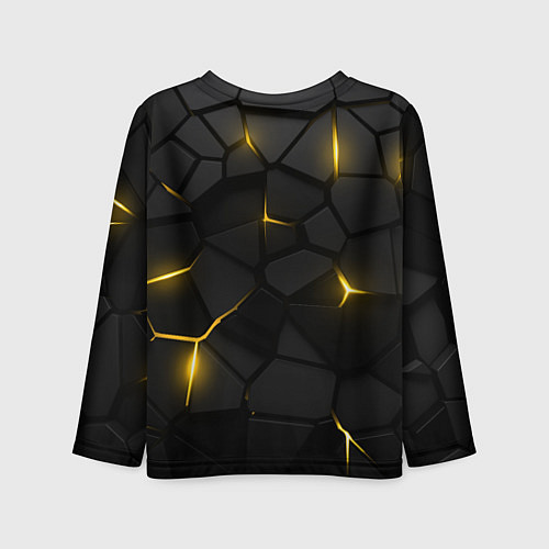 Детский лонгслив Бостон Брюинз - плиты с подсветкой / 3D-принт – фото 2