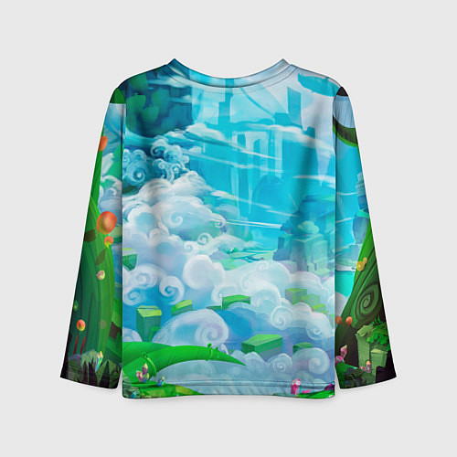 Детский лонгслив Astro в аниме стиле / 3D-принт – фото 2
