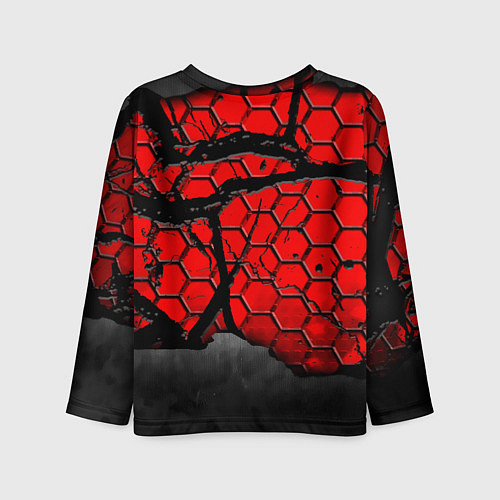 Детский лонгслив Билли Айлиш готический образ / 3D-принт – фото 2