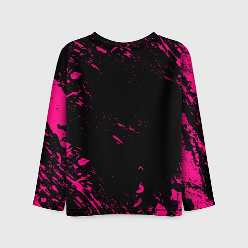 Детский лонгслив Monster energy неоновые краски лого / 3D-принт – фото 2