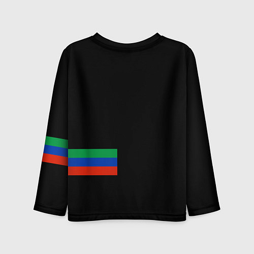 Детский лонгслив Dagestan republic / 3D-принт – фото 2