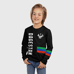 Лонгслив детский Dagestan republic, цвет: 3D-принт — фото 2