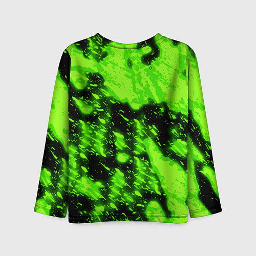 Детский лонгслив Monster energy кислотное лого / 3D-принт – фото 2