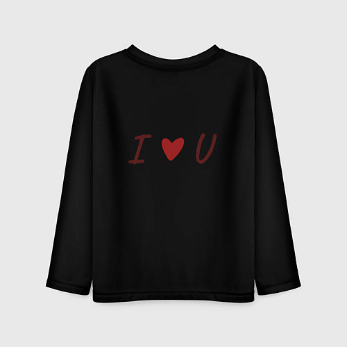 Детский лонгслив Покемон - любовь / 3D-принт – фото 2