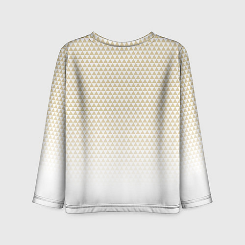 Детский лонгслив Миннесота Уайлд - белый градиент / 3D-принт – фото 2