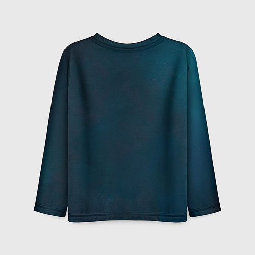 Детский лонгслив Попугай акварельный - big picture / 3D-принт – фото 2