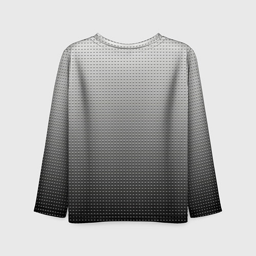 Детский лонгслив Jac motors серый текстурный / 3D-принт – фото 2