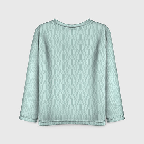 Детский лонгслив Фк Уфа - мятный цвет и текстура / 3D-принт – фото 2