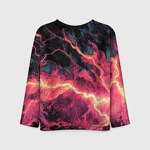 Детский лонгслив Bones в мантии со звездами / 3D-принт – фото 2