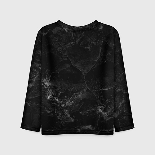 Детский лонгслив Bones логотип / 3D-принт – фото 2