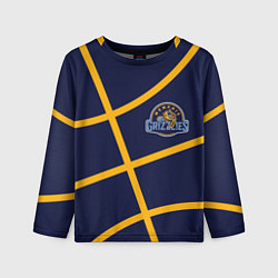 Детский лонгслив Мемфис Гриззлис - баскетбольные линии