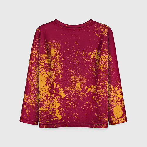 Детский лонгслив Майами Хит - брызги красок / 3D-принт – фото 2