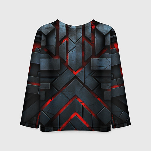 Детский лонгслив Lana Del Rey в греческом стиле на троне / 3D-принт – фото 2