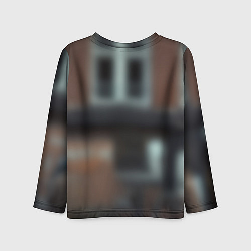 Детский лонгслив Голубь шпион с ретро фотокамерой / 3D-принт – фото 2