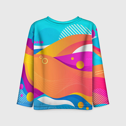 Детский лонгслив Леди Гага в стиле комиксов / 3D-принт – фото 2