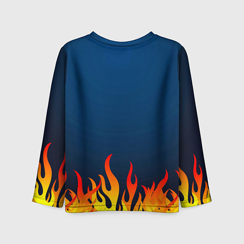 Детский лонгслив Леди Гага байкер / 3D-принт – фото 2