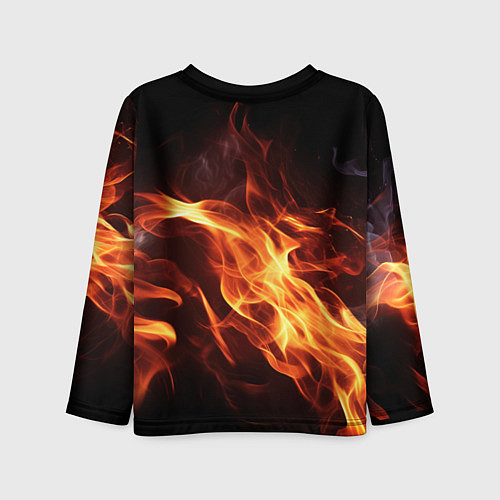 Детский лонгслив Леди Гага на мотоцикле / 3D-принт – фото 2