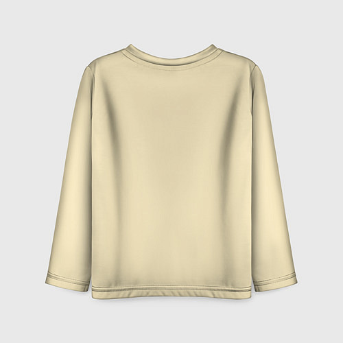 Детский лонгслив Включи мозги / 3D-принт – фото 2