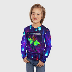 Лонгслив детский XXXTentacion танцор, цвет: 3D-принт — фото 2