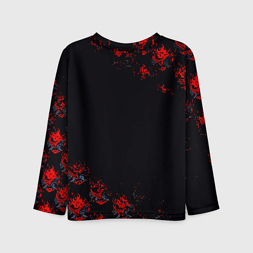 Детский лонгслив Doom cyberpunk / 3D-принт – фото 2