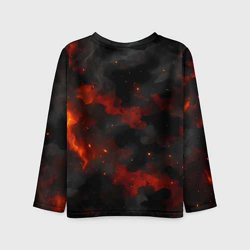 Детский лонгслив Главный на кухне - кастрюля / 3D-принт – фото 2