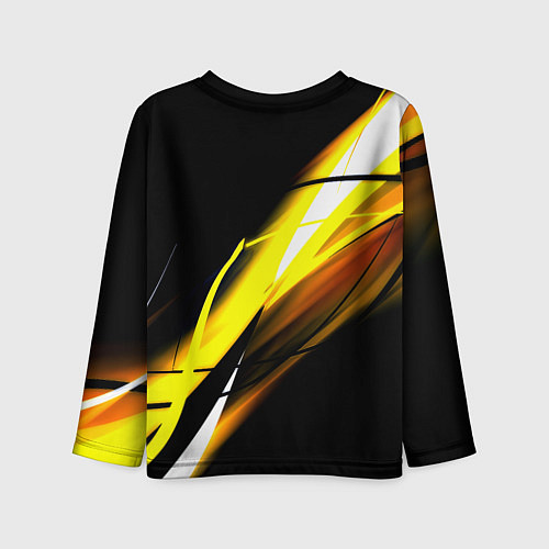 Детский лонгслив Doom геометрия из полос / 3D-принт – фото 2