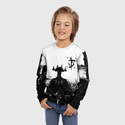 Лонгслив детский Doom демон марса, цвет: 3D-принт — фото 2