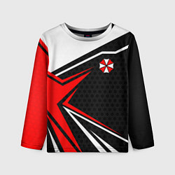 Лонгслив детский Umbrella - red uniform, цвет: 3D-принт