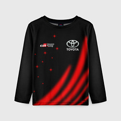 Лонгслив детский Toyota GR Gazoo Racing, цвет: 3D-принт
